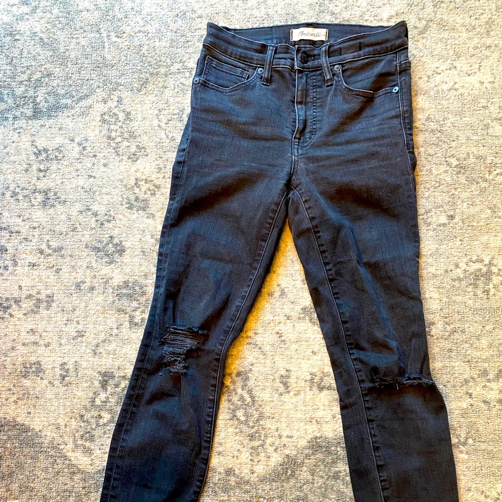 Madewell 9” High Rise Skinny Jeans